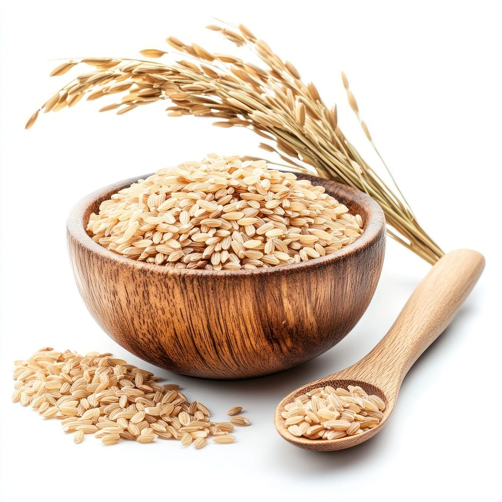 Real uncooked brown rice grains | Free Photo - rawpixel