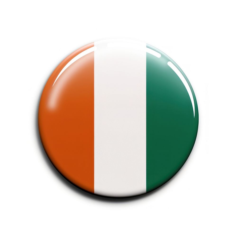 Niger symbol button badge.