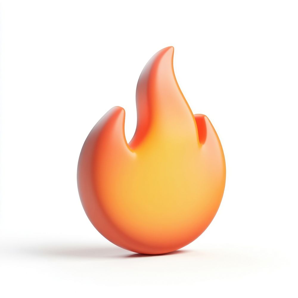 Fire flame icon illustration produce.