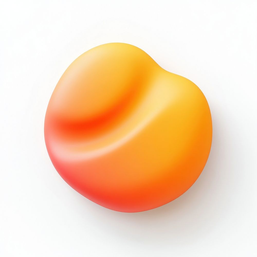 Abstract shape gradient orange color.