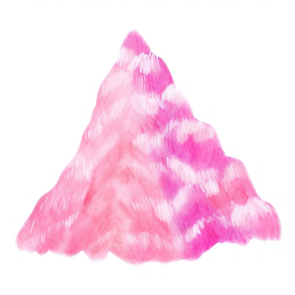 Pink mountain white background abstract clothing. AI generated Image by rawpixel.