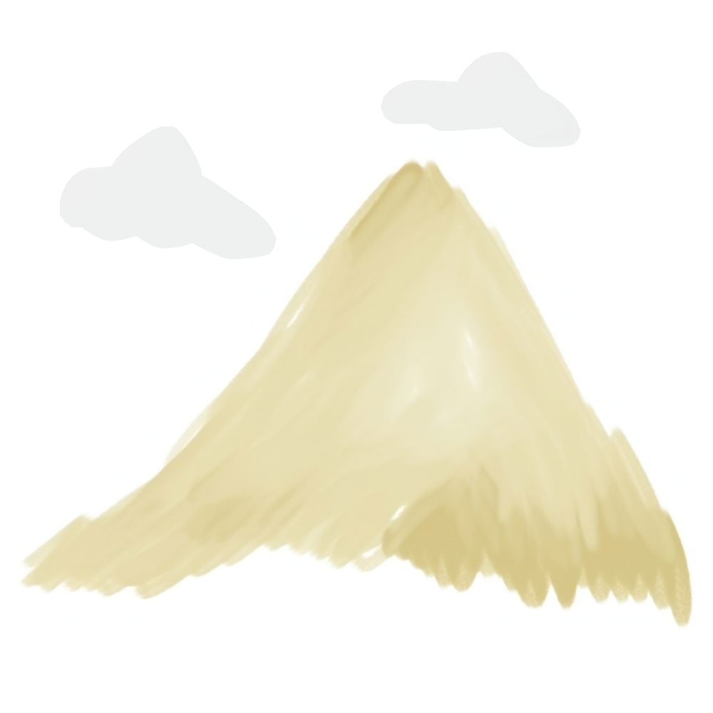 Mountain stratovolcano tranquility landscape. AI generated Image by rawpixel.