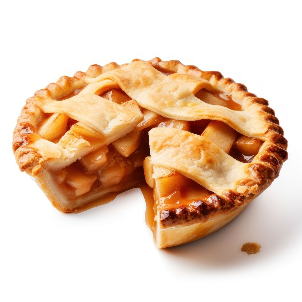 Apple Pie pie dessert food. AI generated Image by rawpixel.
