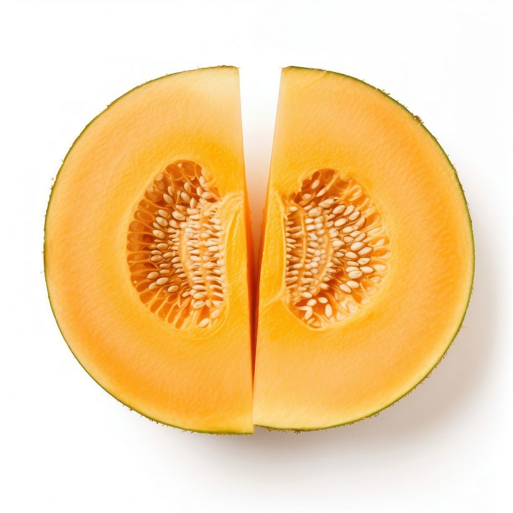 Cantaloupe melon fruit plant. AI generated Image by rawpixel.