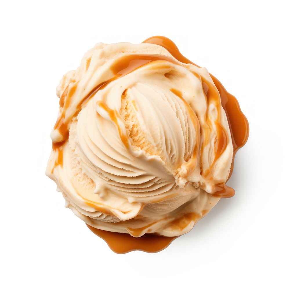 Caramel cream dessert caramel. AI generated Image by rawpixel.