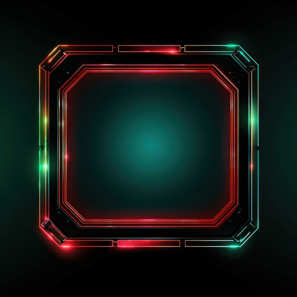 Abstract frame light neon backgrounds.