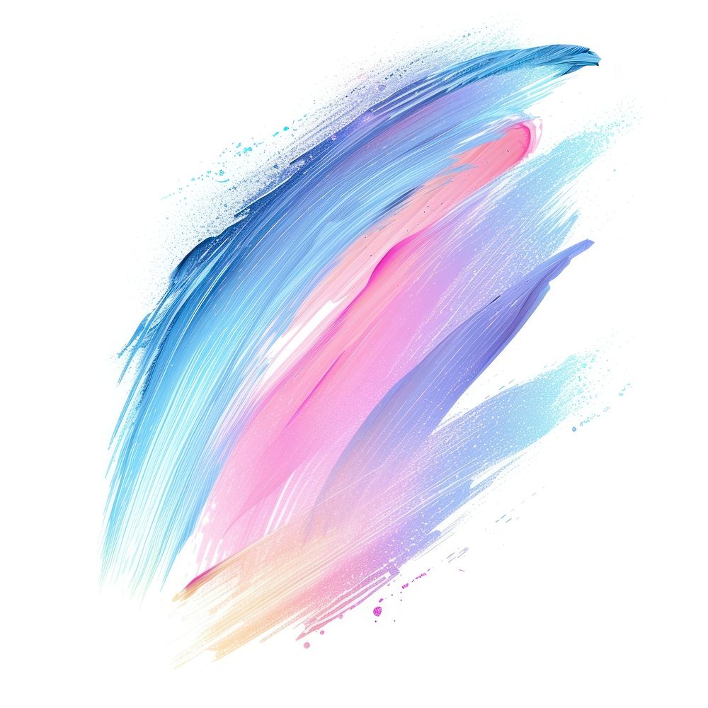Abstract pastel backgrounds painting white background.