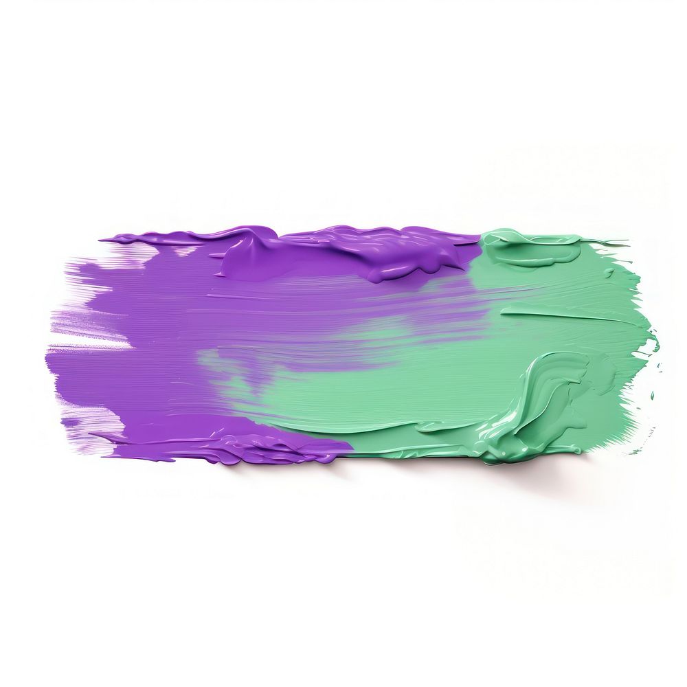 Green and violet flat paint brush stroke backgrounds rectangle purple.