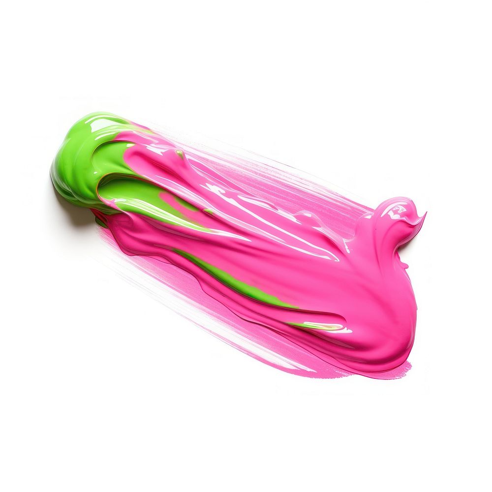 Hot pink mix slime green white background confectionery magenta.