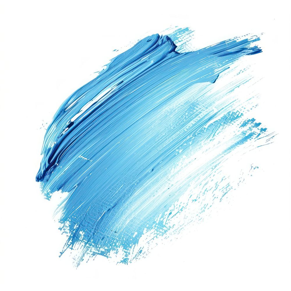 Light blue backgrounds paint brush.