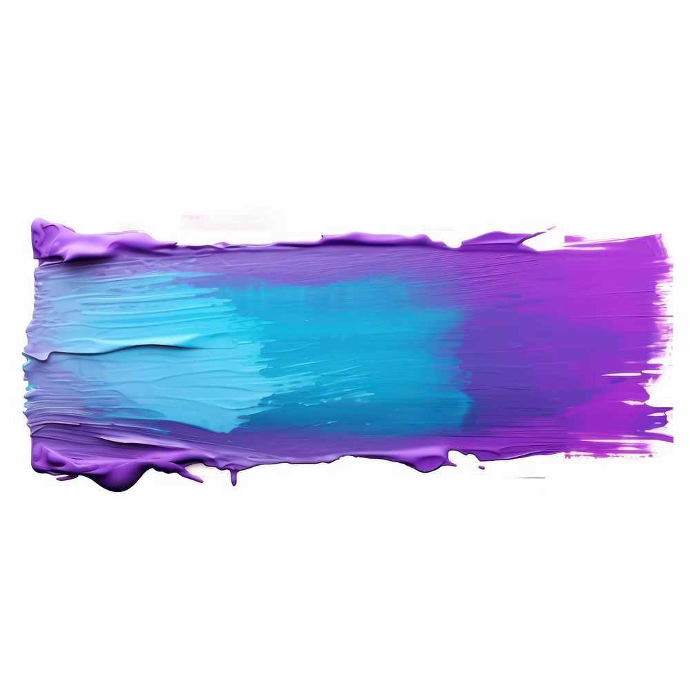 Purple blue flat paint brush | Free Photo Illustration - rawpixel