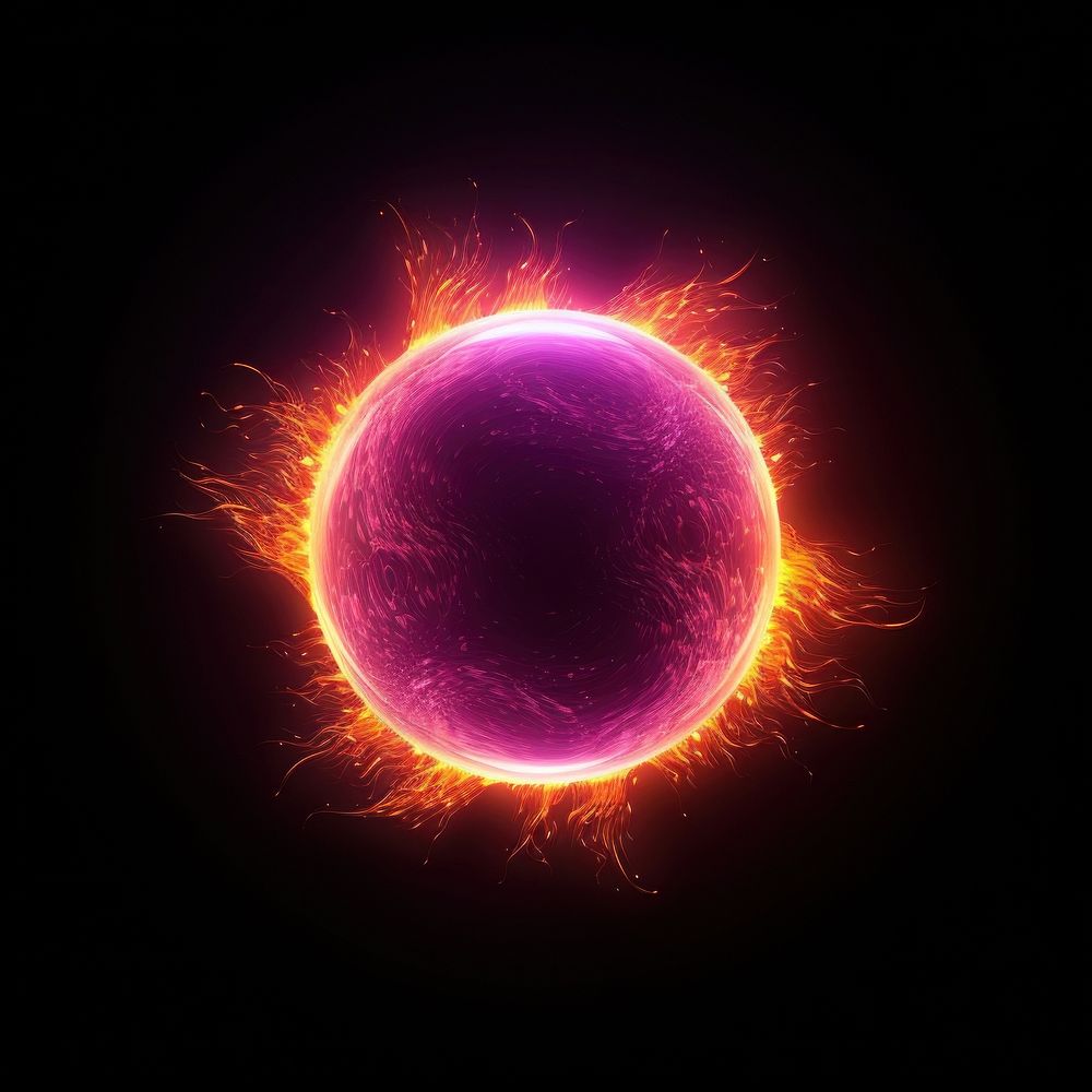 Sun astronomy abstract eclipse.