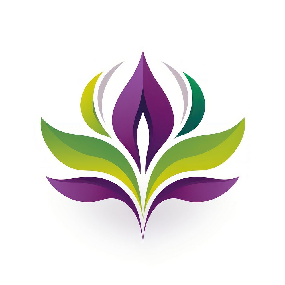 Mardi gras fleur symbol pattern purple green.