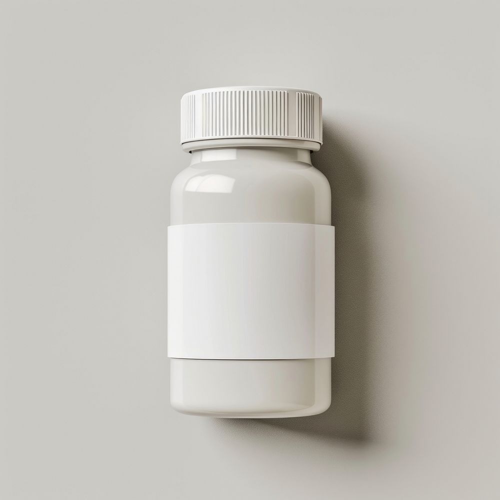 Pill bottle  jar container drinkware.