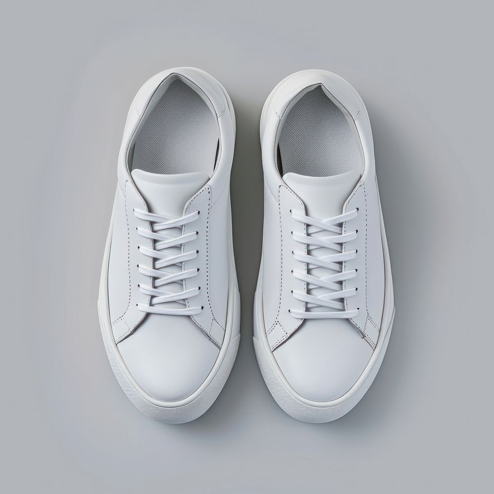 Men casual shoes  footwear gray gray background.
