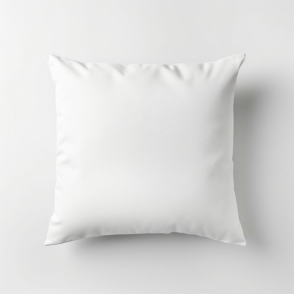 Cushion  backgrounds pillow white.