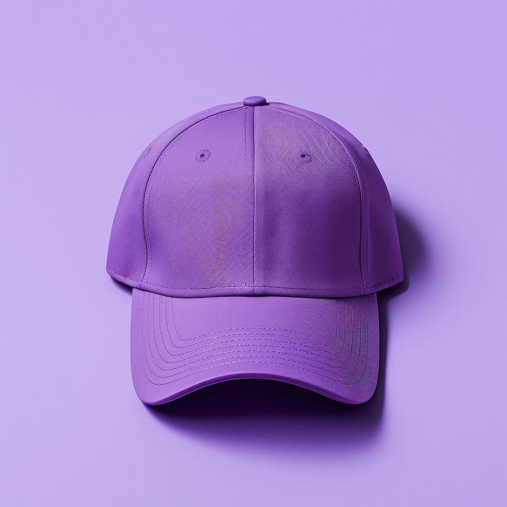 Cap  purple headgear headwear.