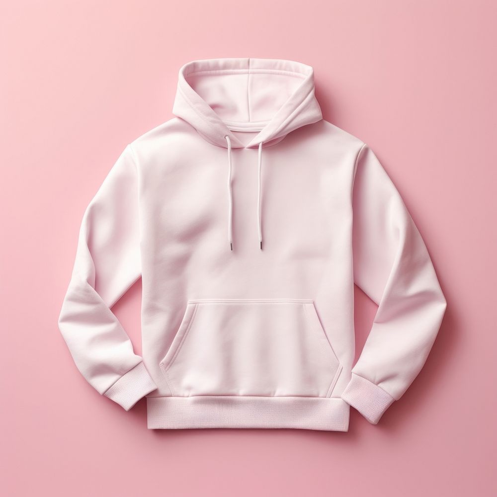Hoodie  sweatshirt pink outerwear.