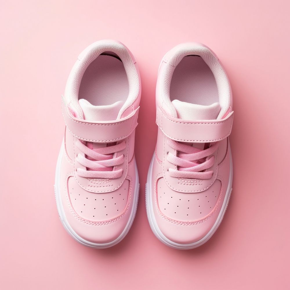 Kid sneakers  footwear shoe pink.