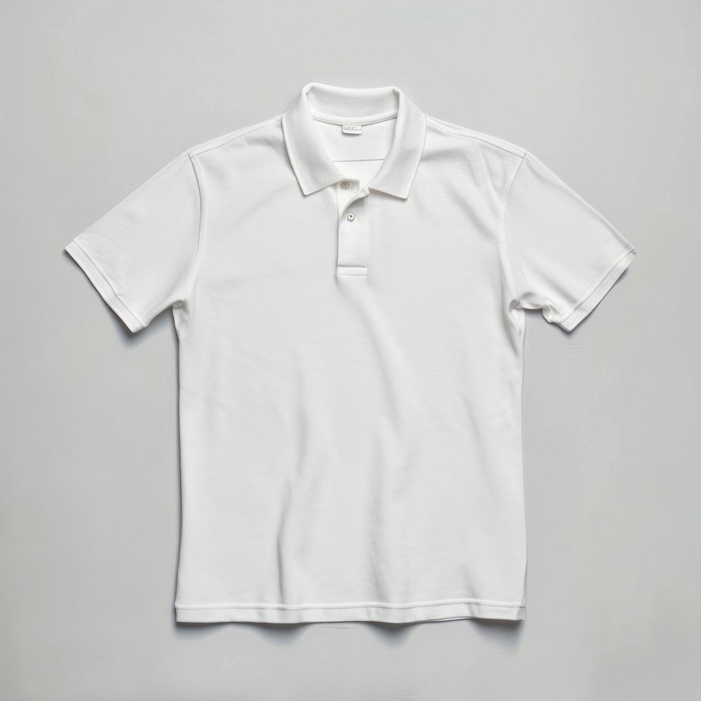 Polo shirt  t-shirt sleeve gray.