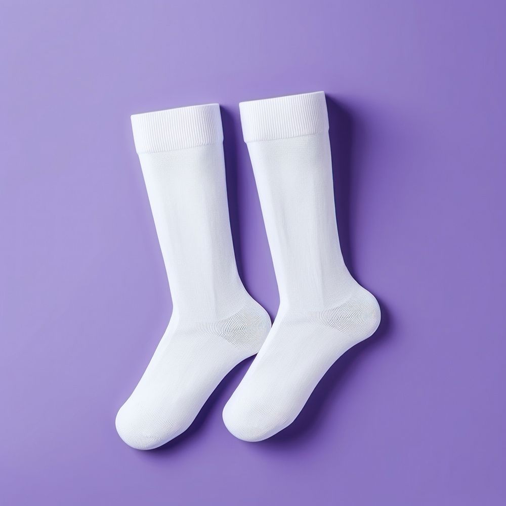 Socks  purple footwear clothing.