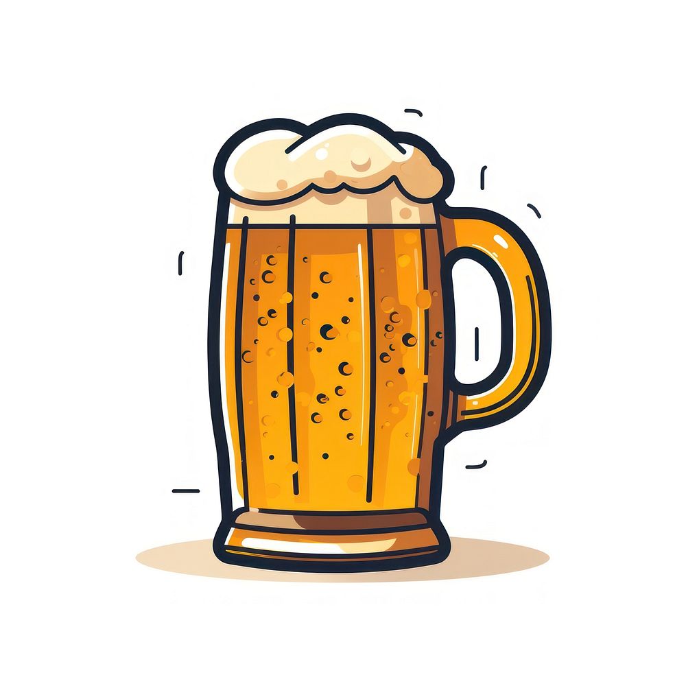 Beer drink lager glass. Premium Photo Illustration rawpixel