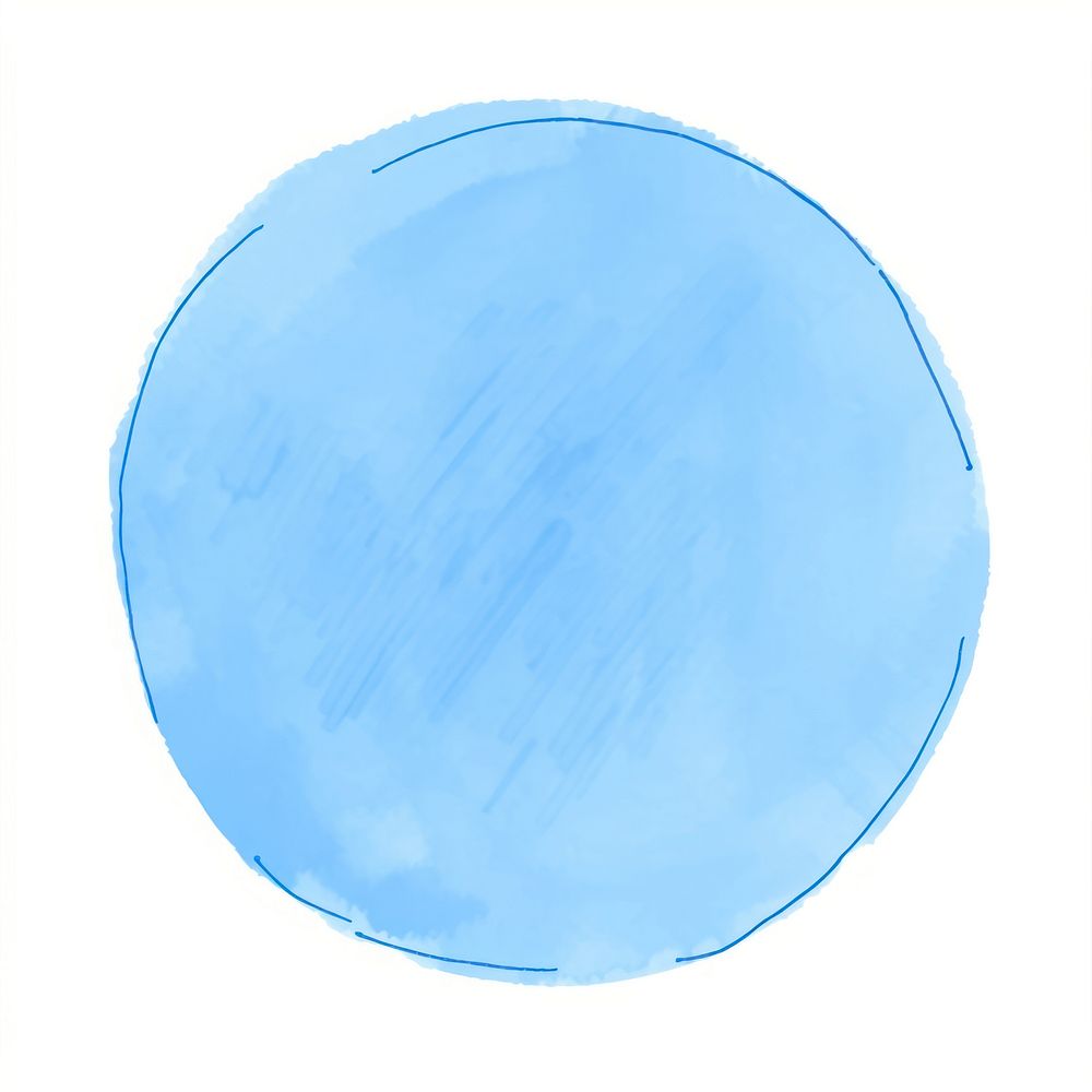 Blue circle turquoise white background rectangle. AI generated Image by rawpixel.