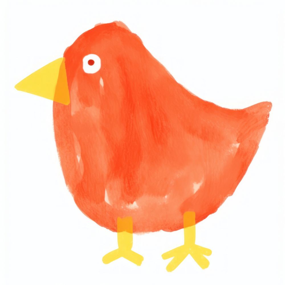 Chicken animal bird beak. AI generated Image by rawpixel.