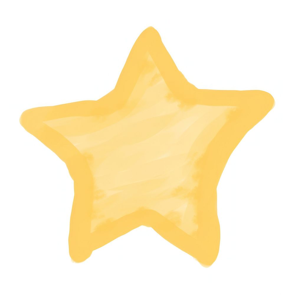 Star shape symbol starfish cartoon. AI generated Image by rawpixel.