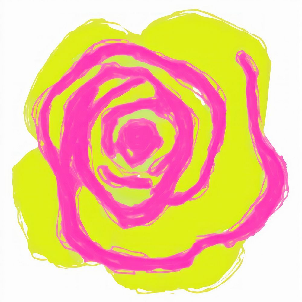 Rose abstract flower plant. AI generated Image by rawpixel.