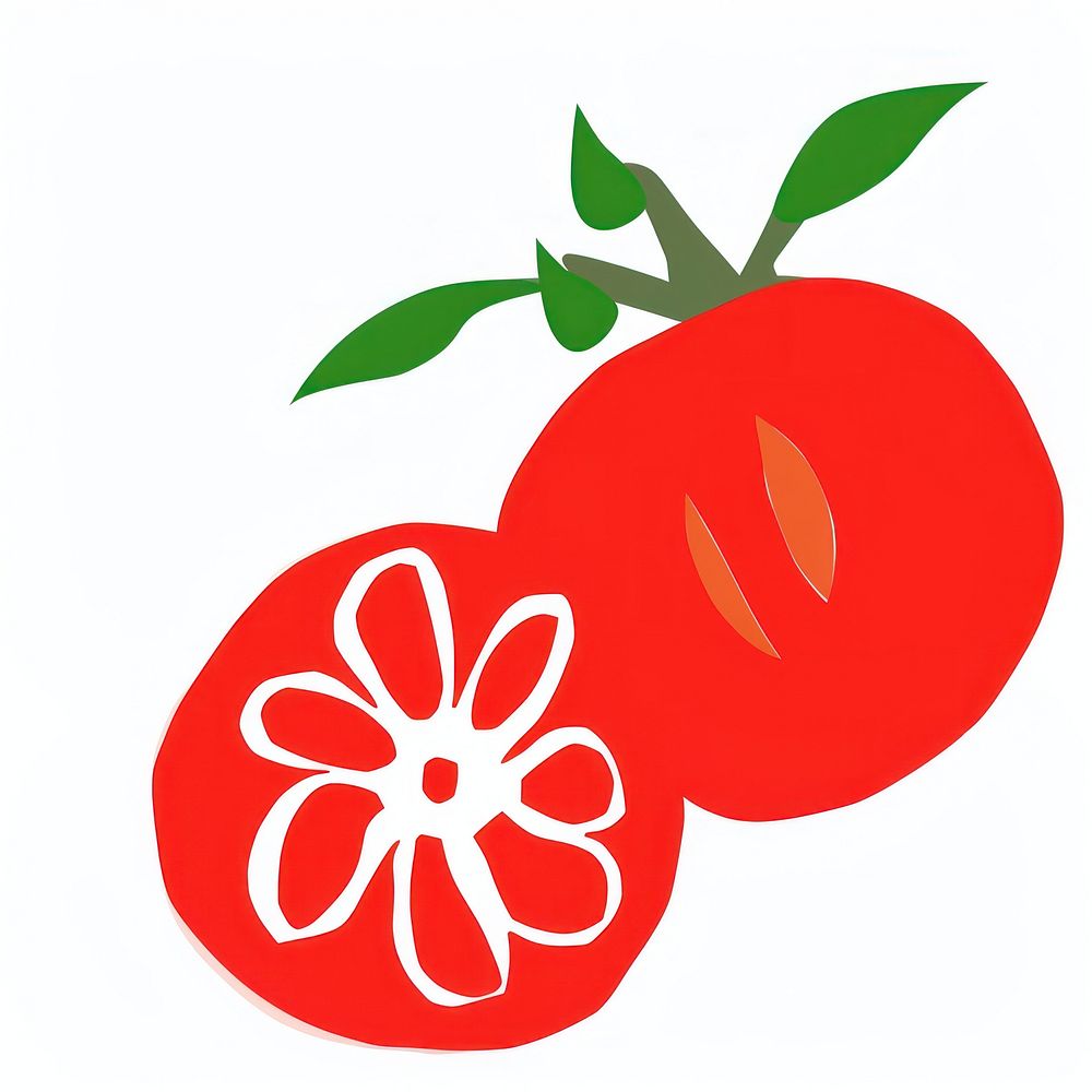 Tomato plant fruit food. AI generated Image by rawpixel.