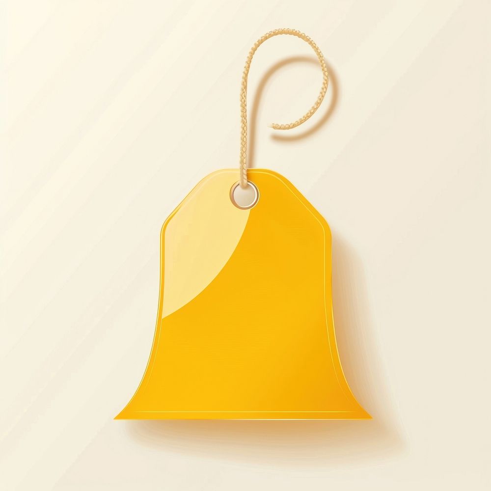 PNG Bell shape yellow copy space lighting. AI generated Image by rawpixel.
