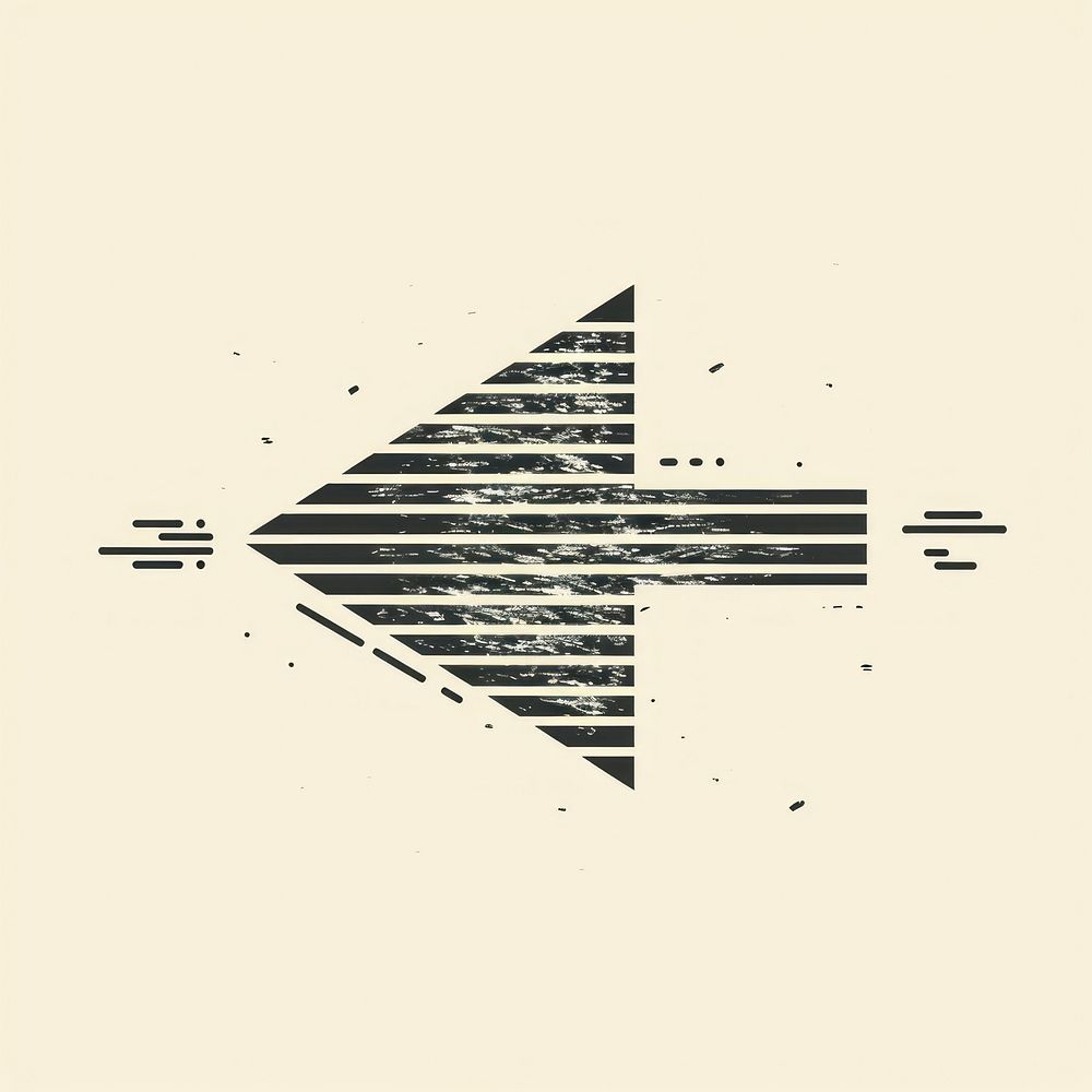 Shape line triangle pattern. AI generated Image by rawpixel.