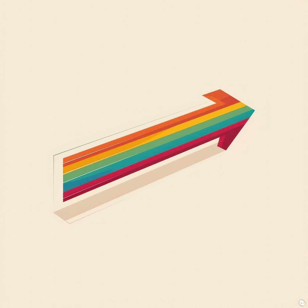 Rainbow creativity gymnastics furniture. AI generated Image by rawpixel.