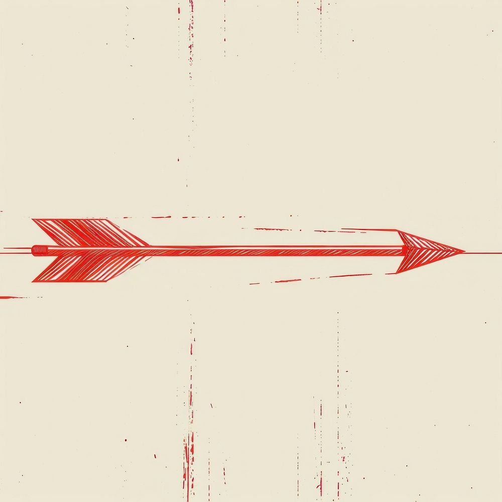 Straight to right backgrounds red weaponry. AI generated Image by rawpixel.