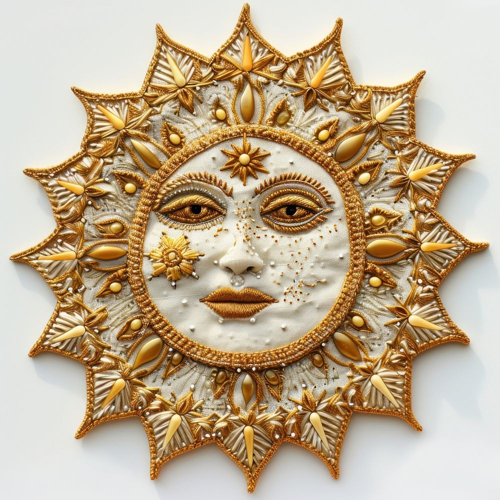 Celestial Golden Star gold face representation.