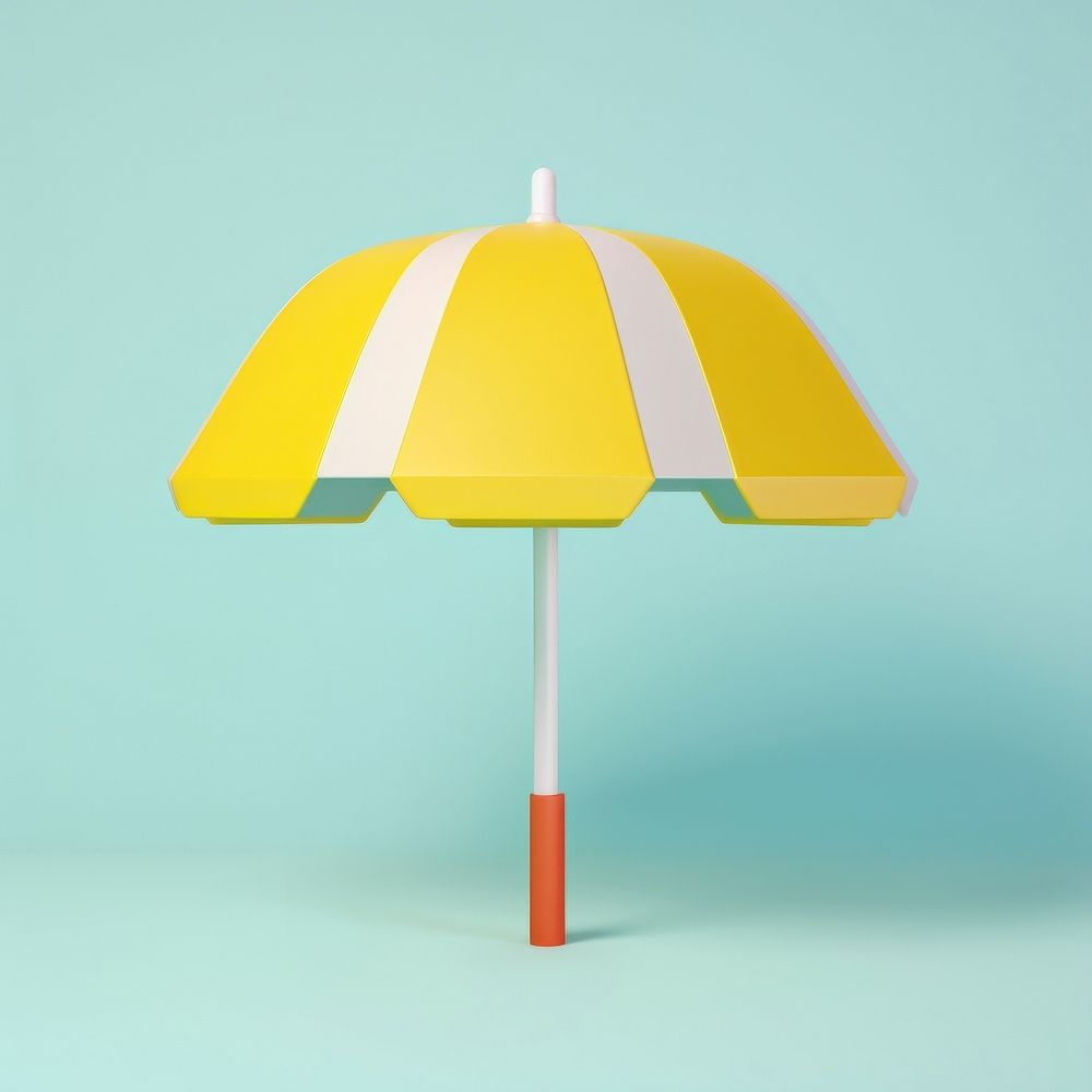 A beach umbrella lamp architecture protection.