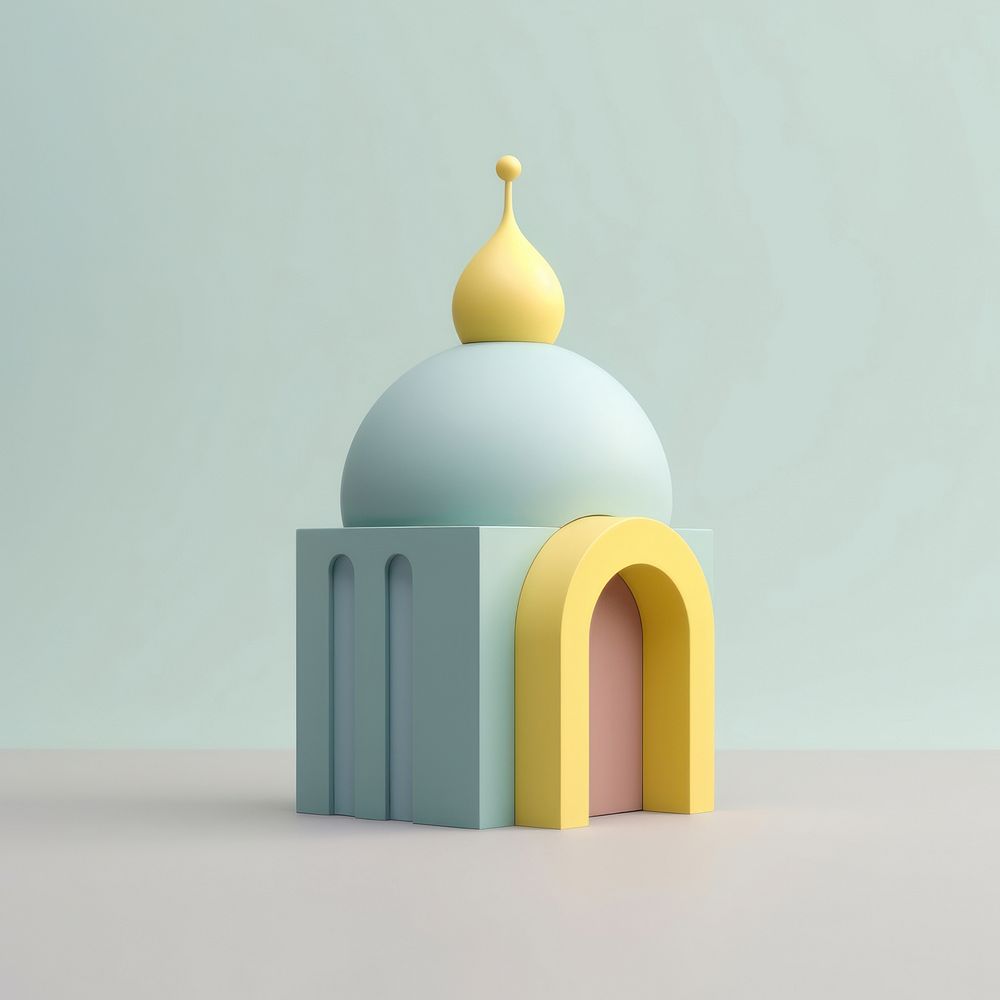 A mosque architecture building dome.