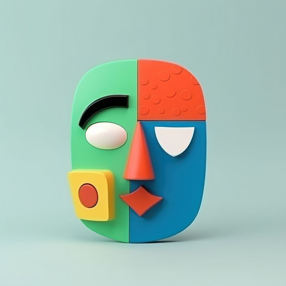 A mask art cartoon anthropomorphic.