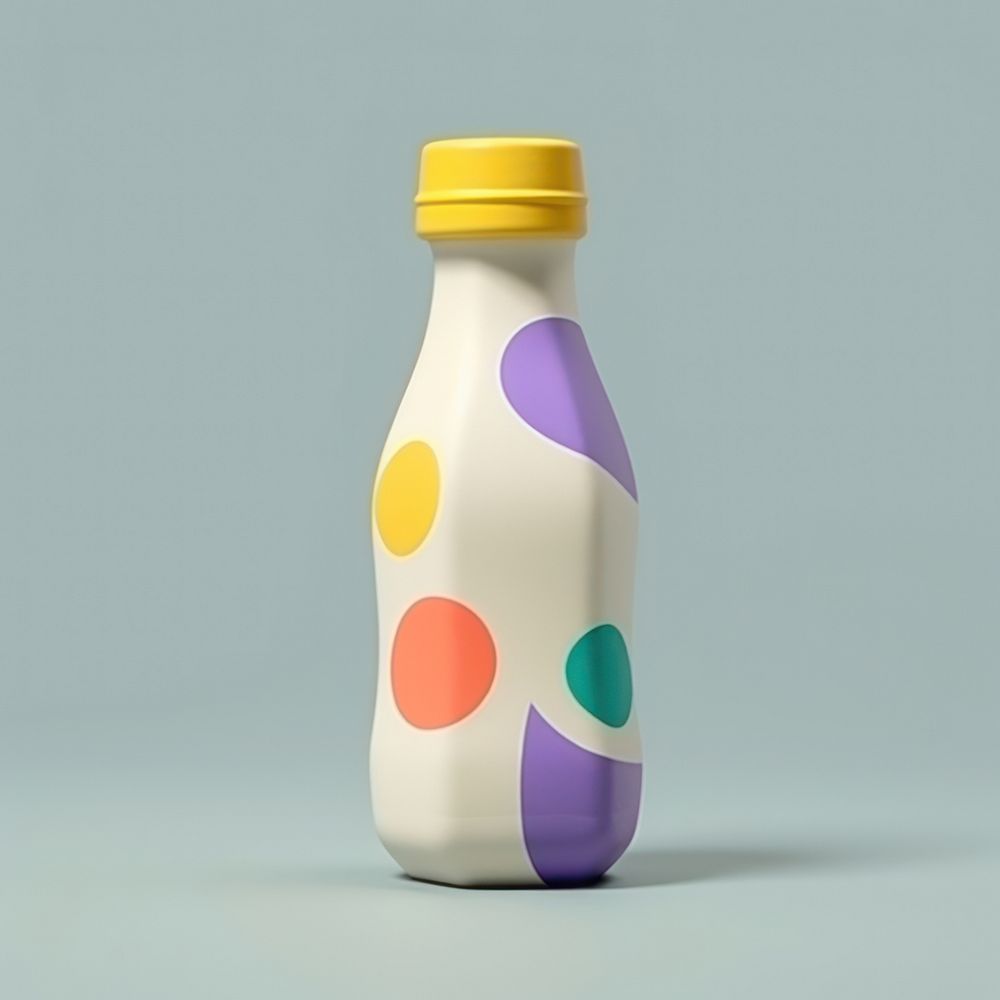 A milk bottle jar refreshment container.