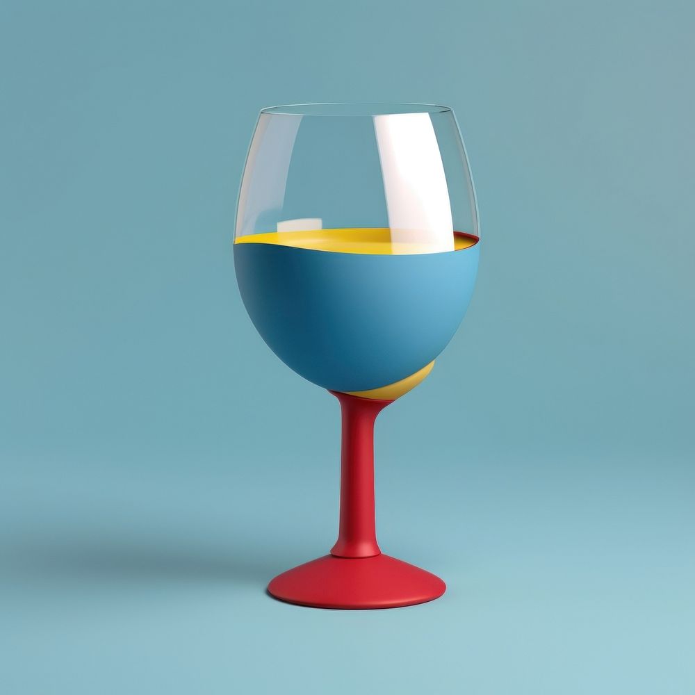 A wine glass drink refreshment tableware.