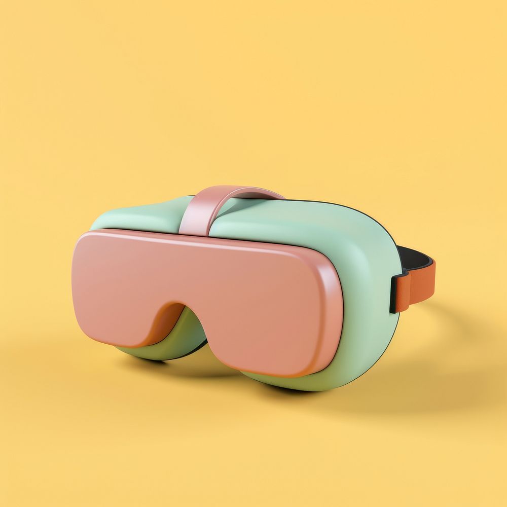 A VR glasses technology moustache headgear.