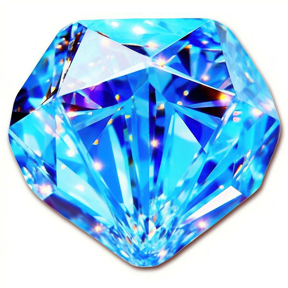 Blue gem gemstone jewelry diamond.