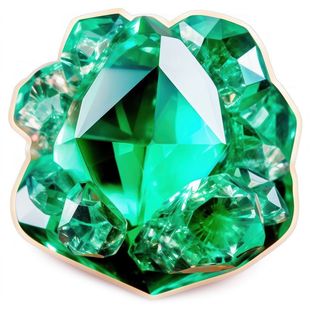 Green gem gemstone jewelry emerald.