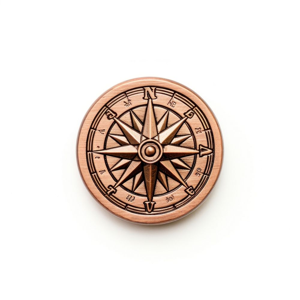 Compass Seal Wax Stamp jewelry locket craft.