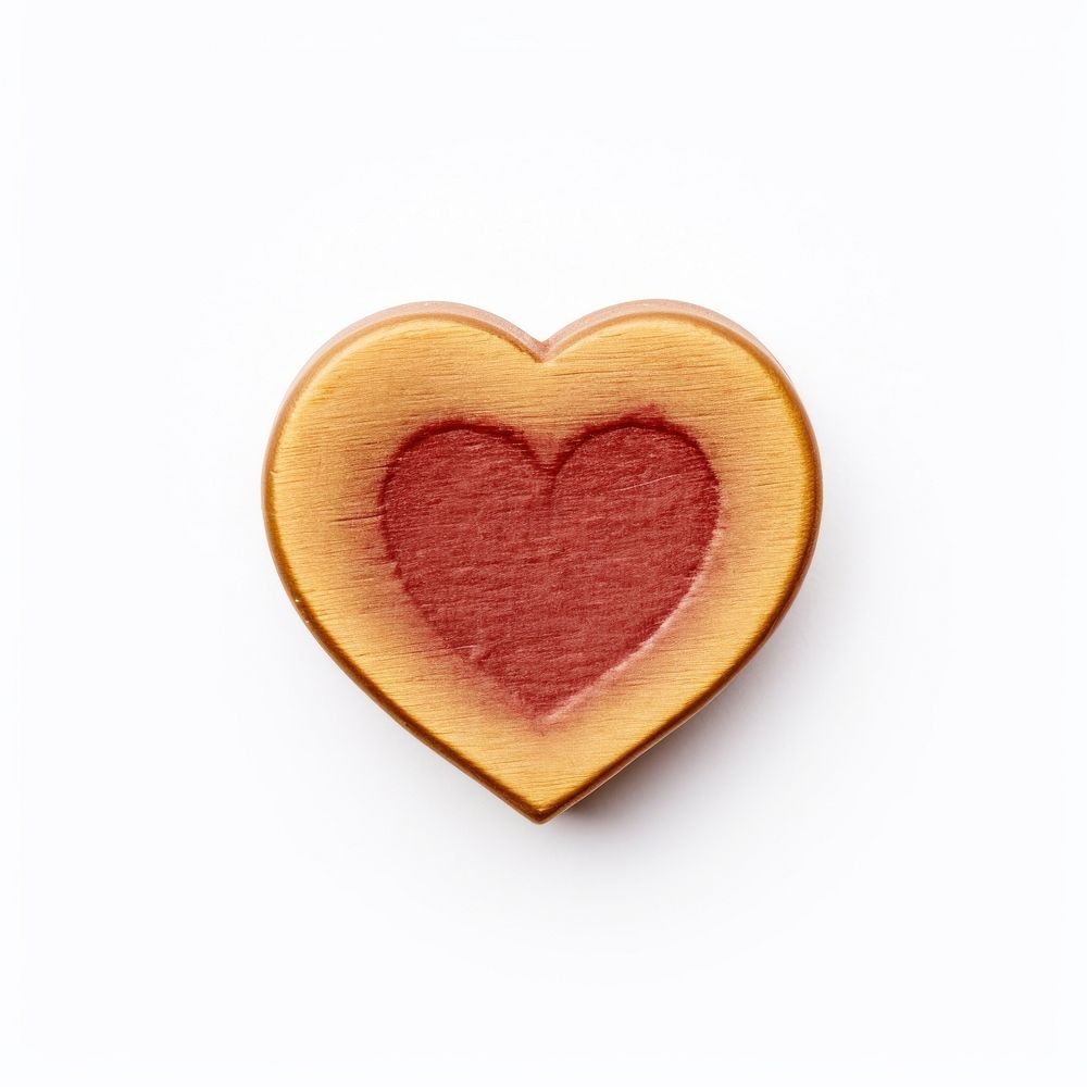 Seal Wax Stamp heart white background accessories.