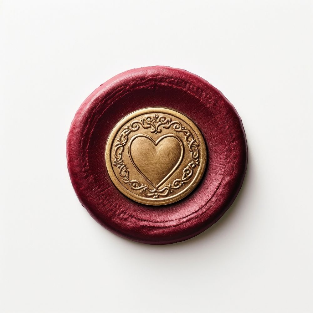 Seal Wax Stamp valentines jewelry pendant locket.