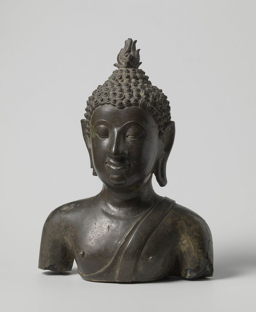 Buste van Boeddha (c. 1400 - c. 1500) by anonymous