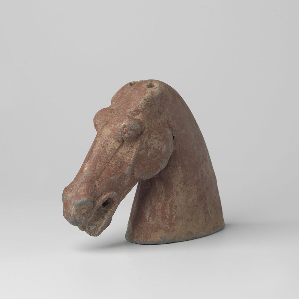 Funeral figure of a horse's head (c. 220 - c. 589) by anonymous