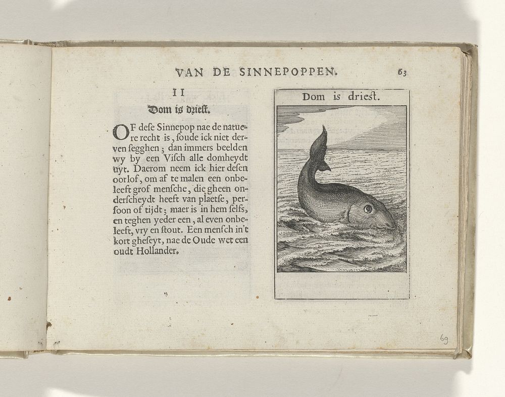 II Dom is driest (1614) by Roemer Visscher, Claes Jansz Visscher II, Willem Janszoon Blaeu and Staten Generaal